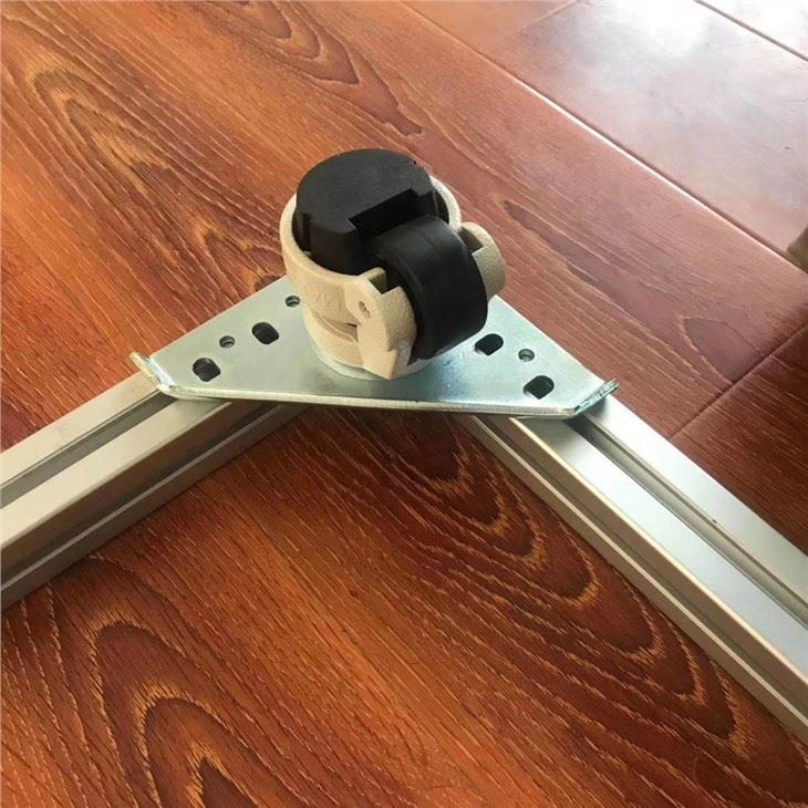 leveling caster with aluminium frame (5)